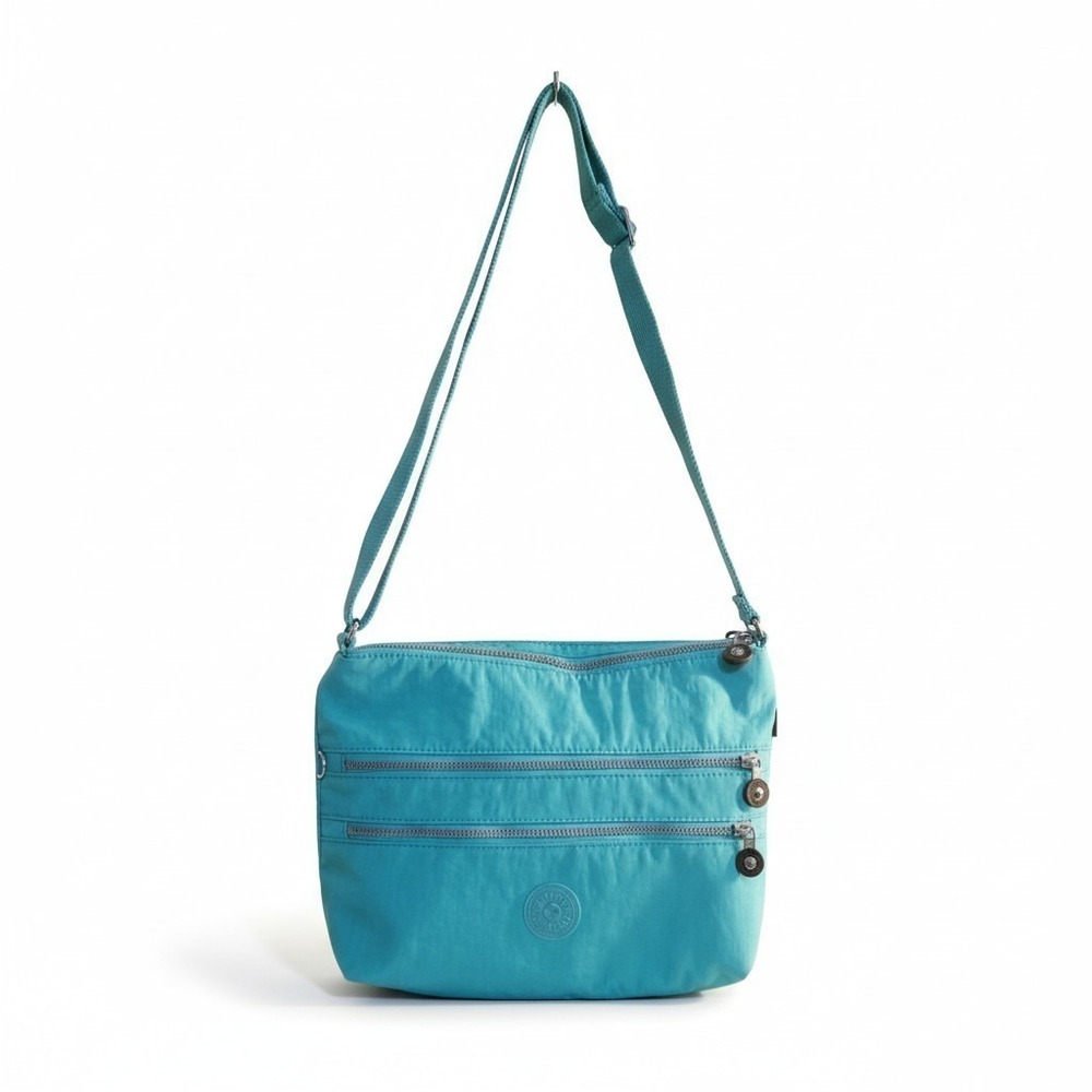Kipling Benita Women's Teal Green Crossbody Bag 12x9.5x2 Inch Drop 14 Adjustable